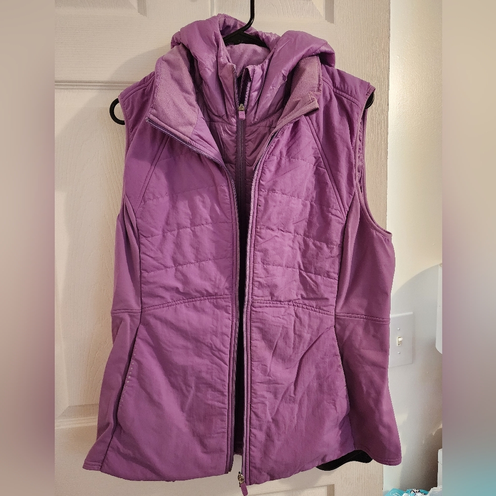 Women's Purple Quilted Jacket